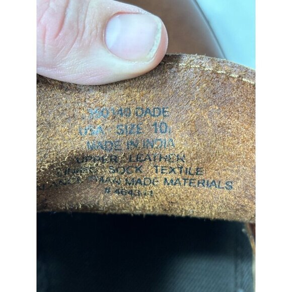 Franco Fortini Dade Brown Leather Chukka Boot Men's Size 10 M - Picture 12 of 12